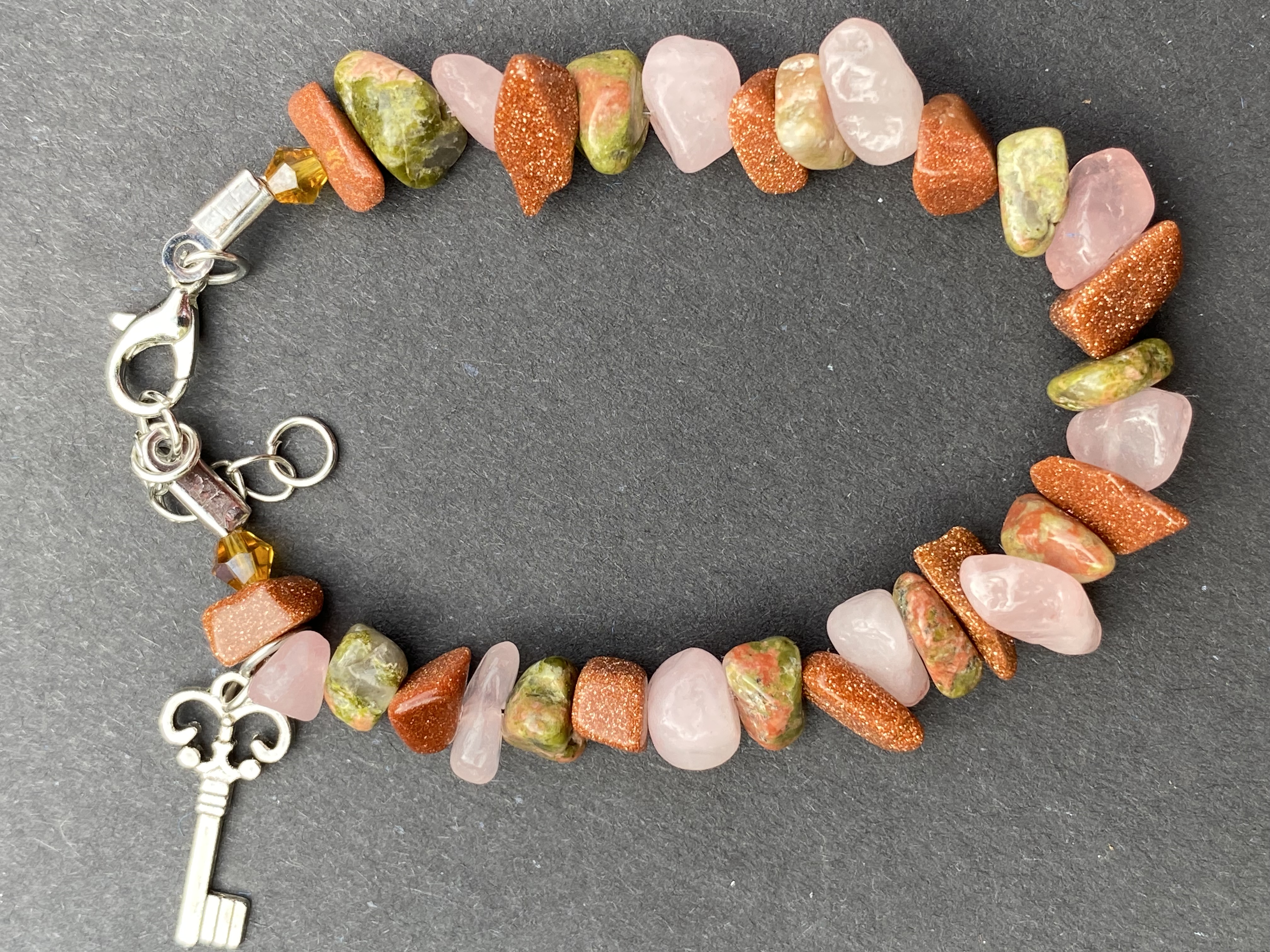 Crystal Chip Bracelet