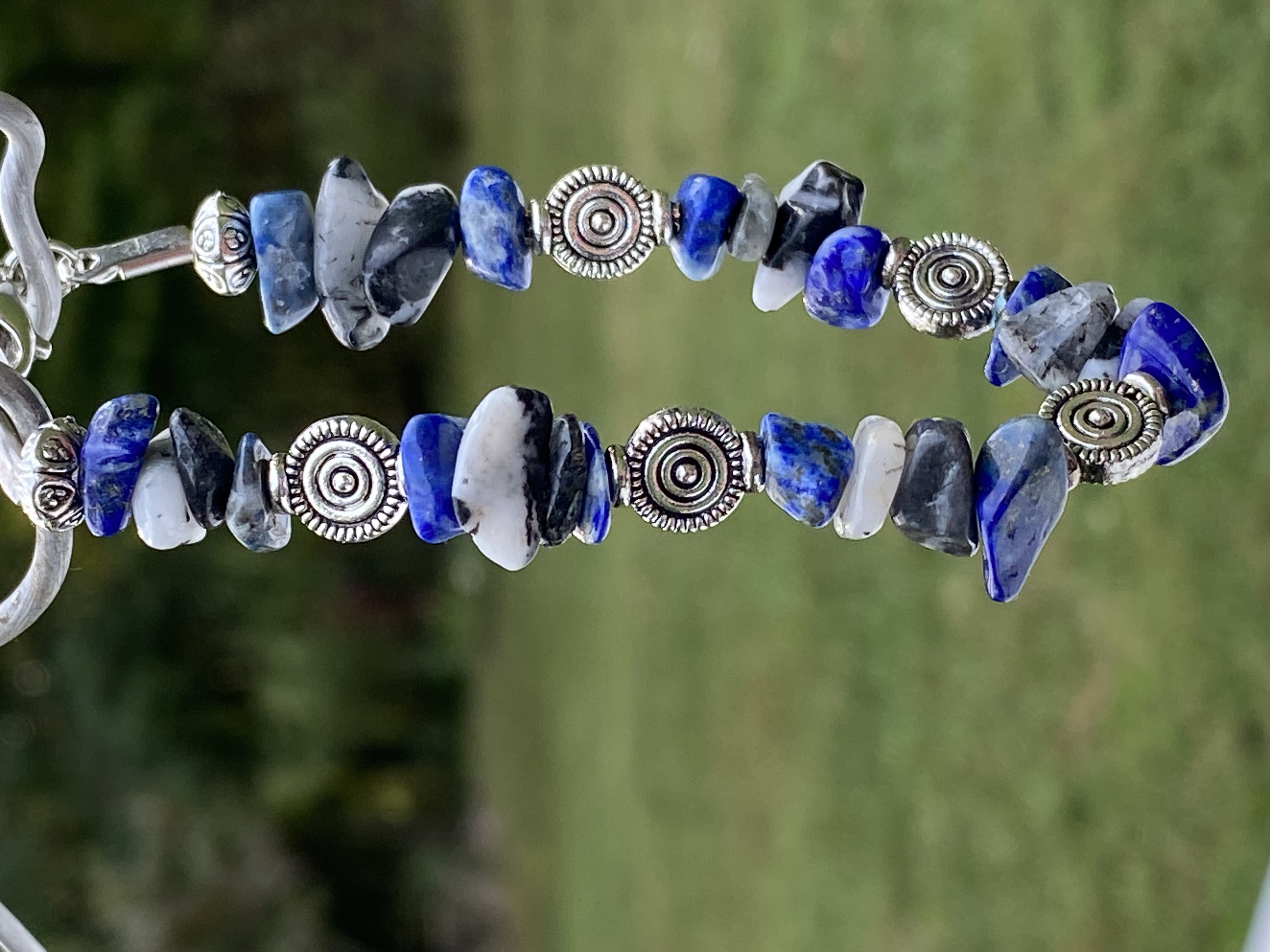 Sodalite, Lapis Lazuli Bracelet