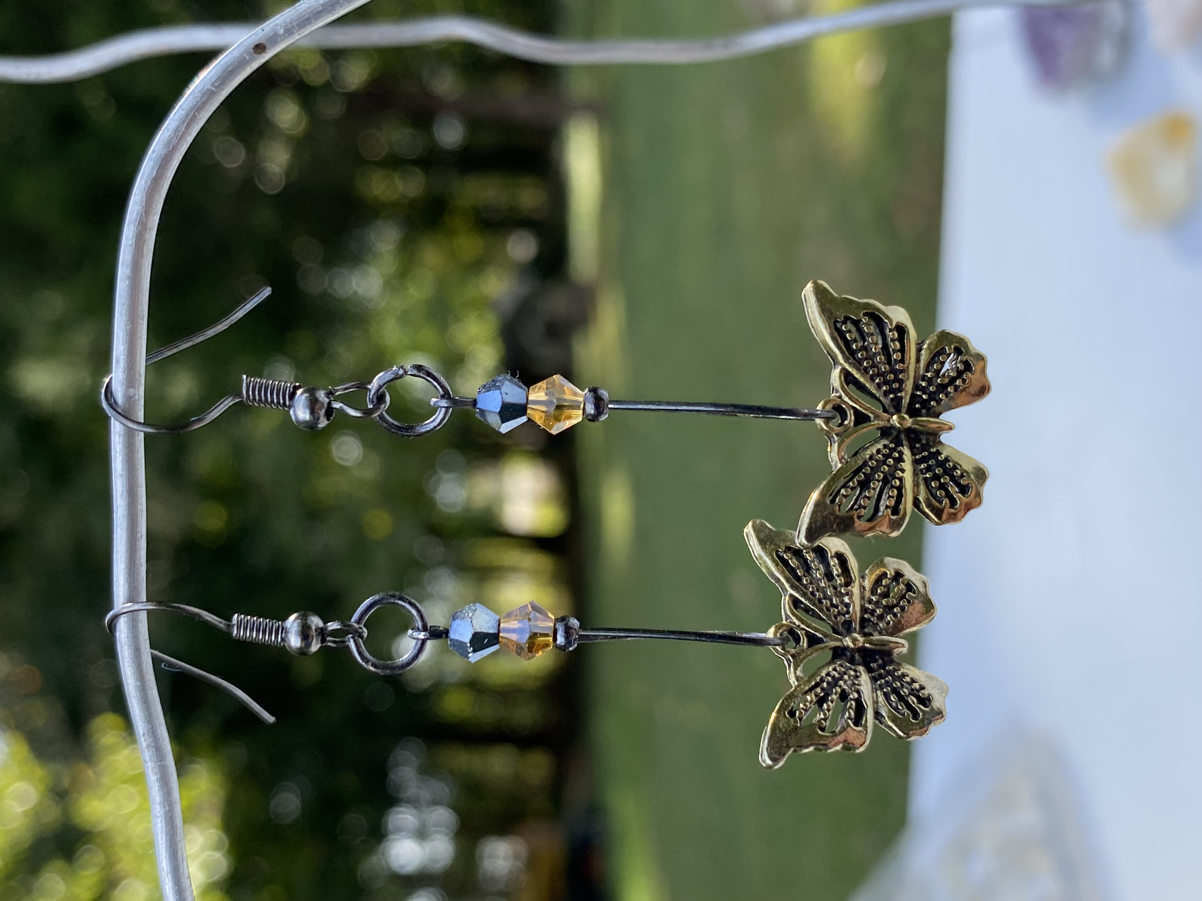 Butterfly earrings