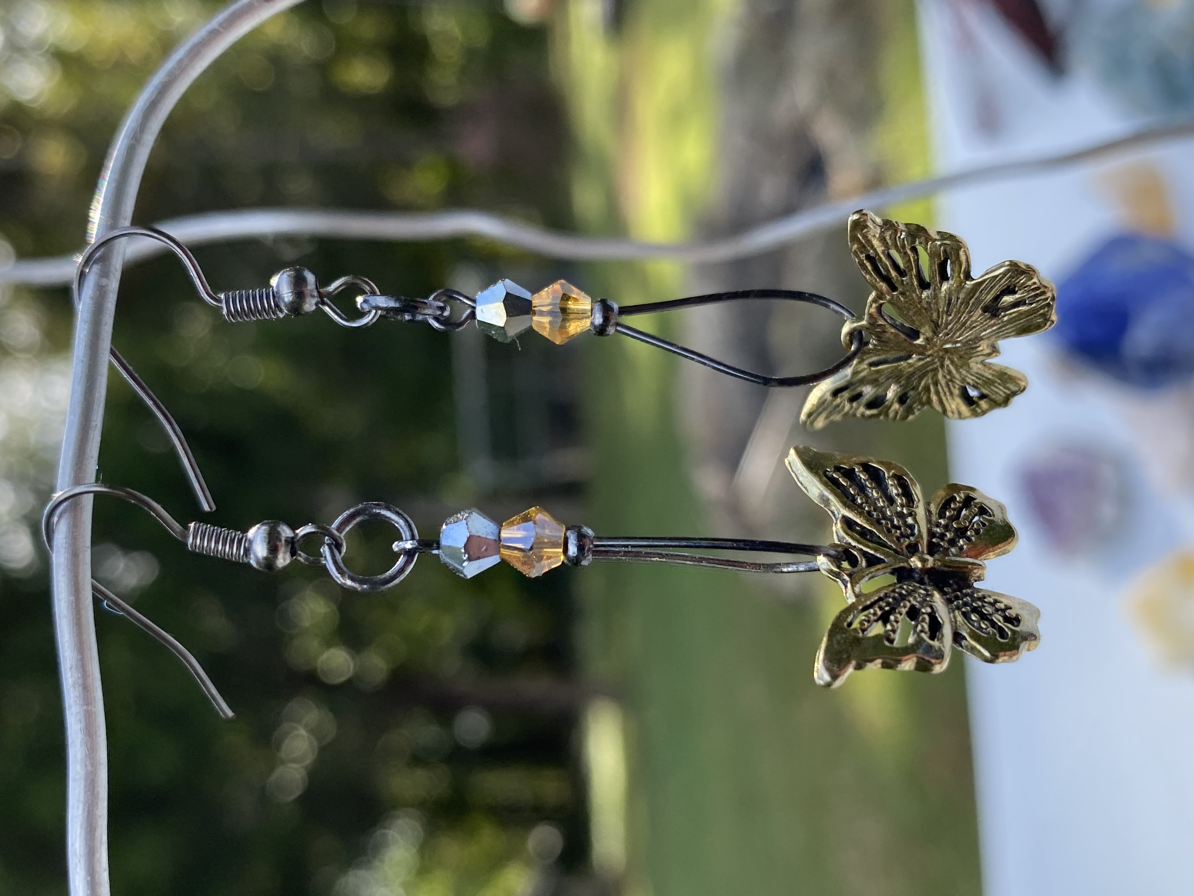 Butterfly earrings