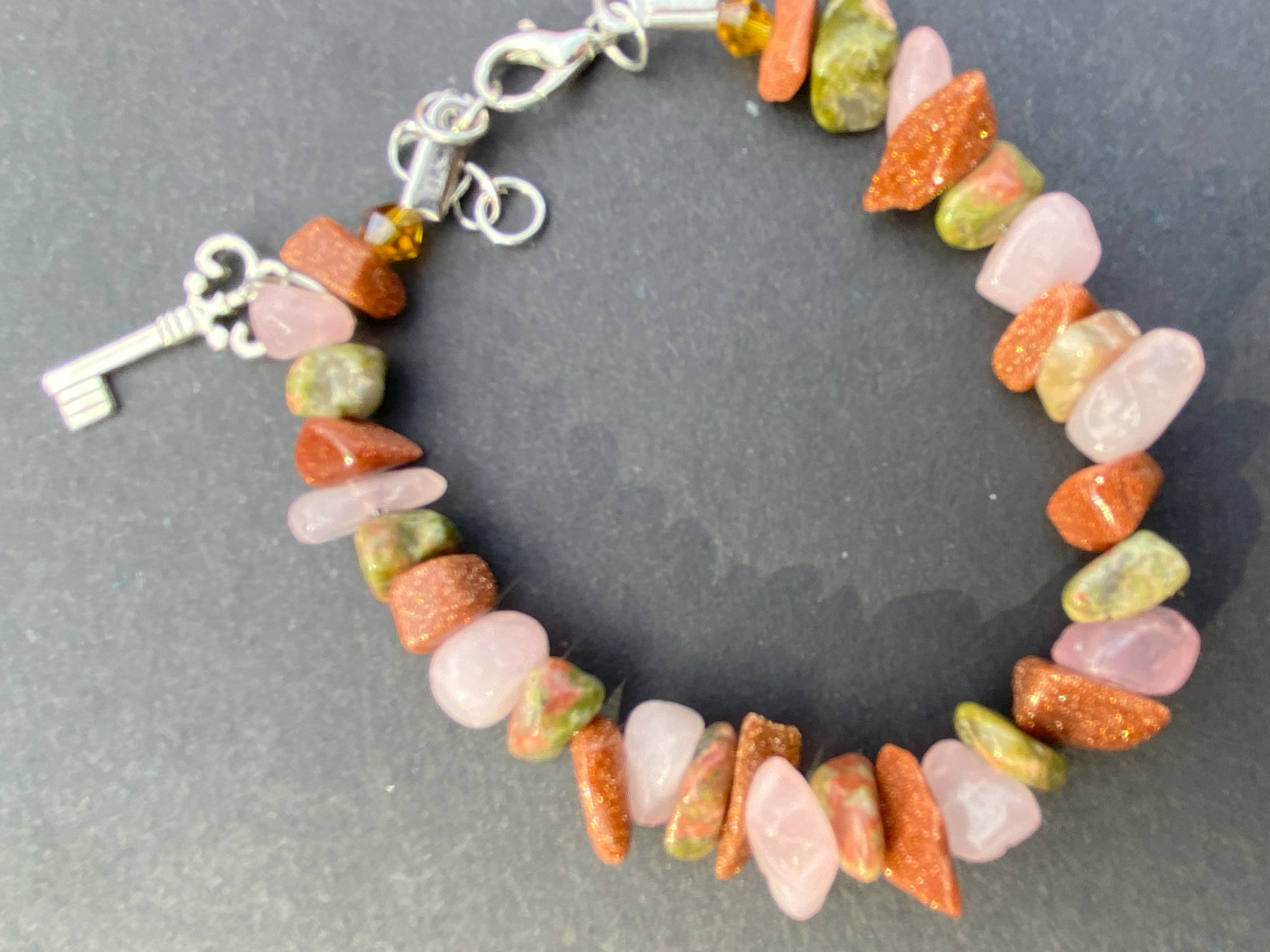 Crystal Chip Bracelet