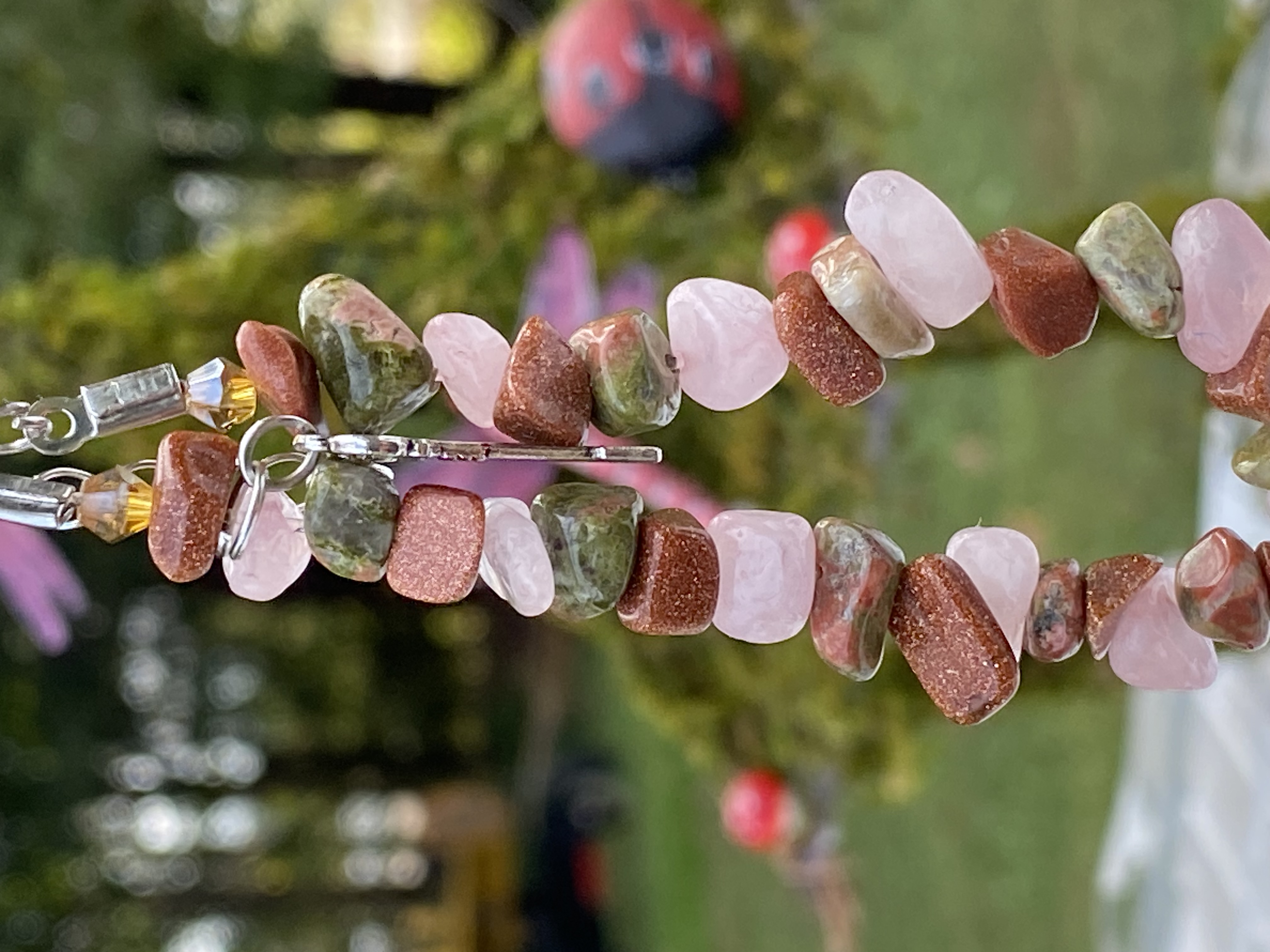Crystal Chip Bracelet