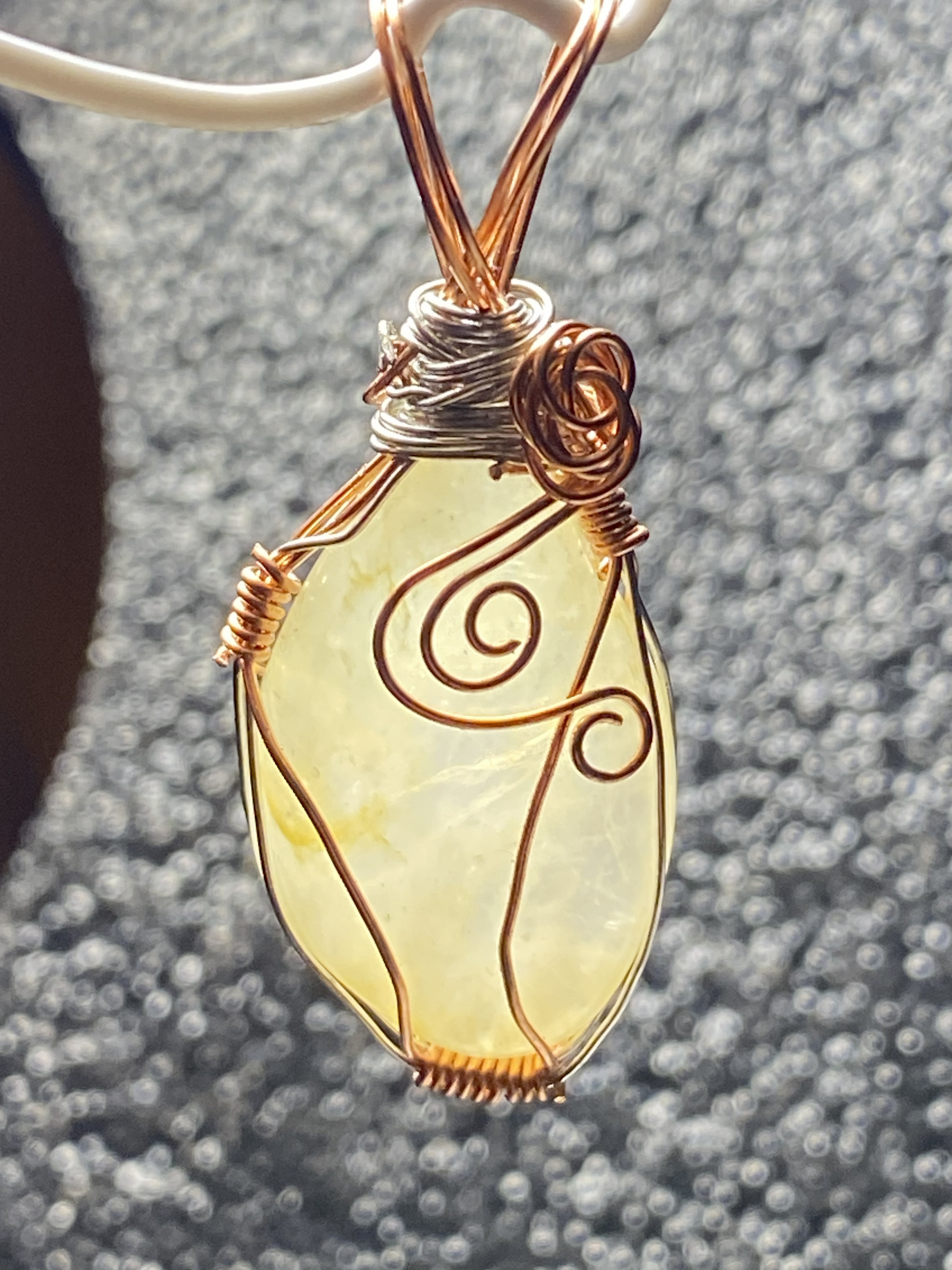 Oval Shaped Wire Wrapped