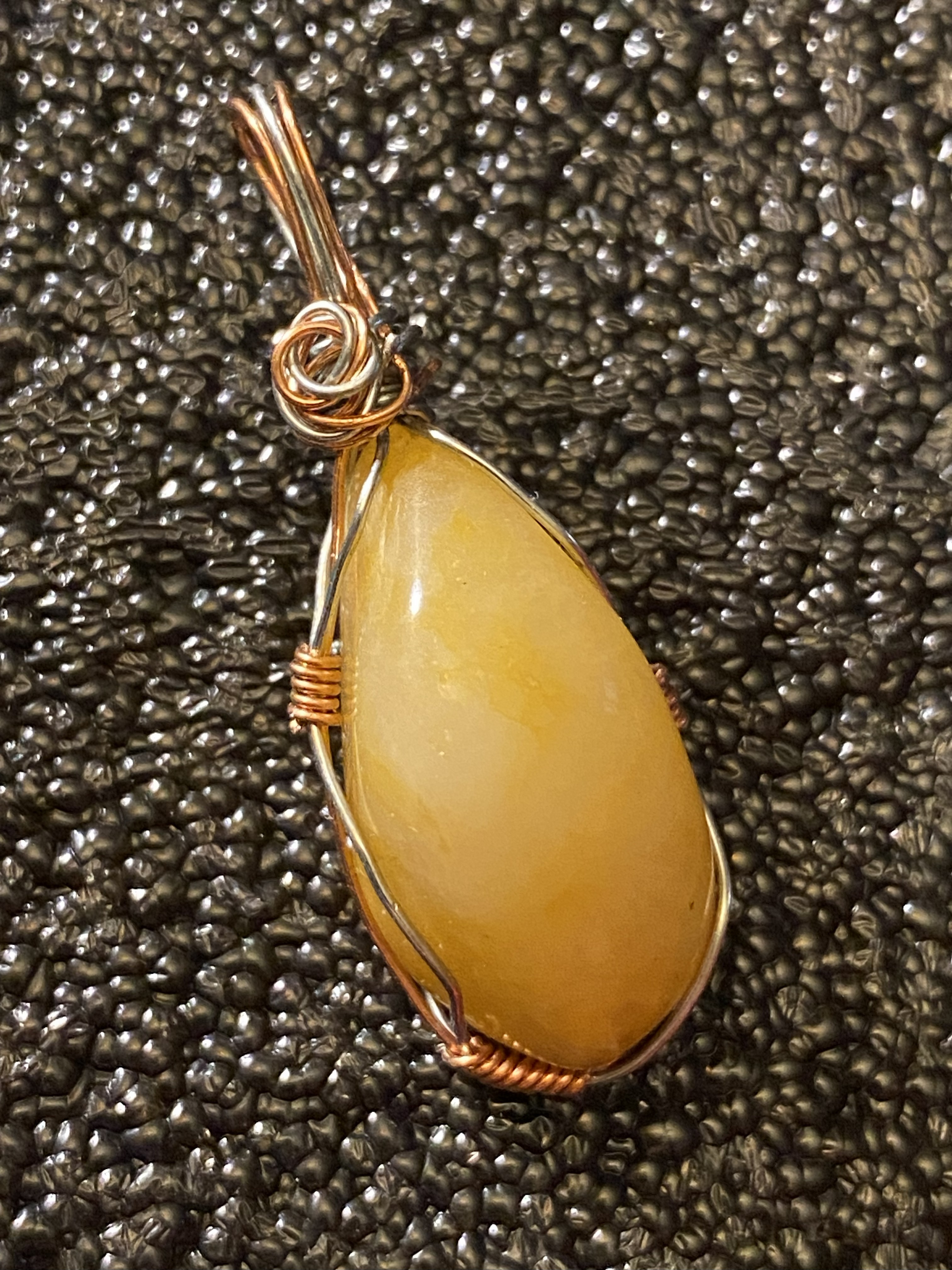 Wire Wrapped Rose Accent