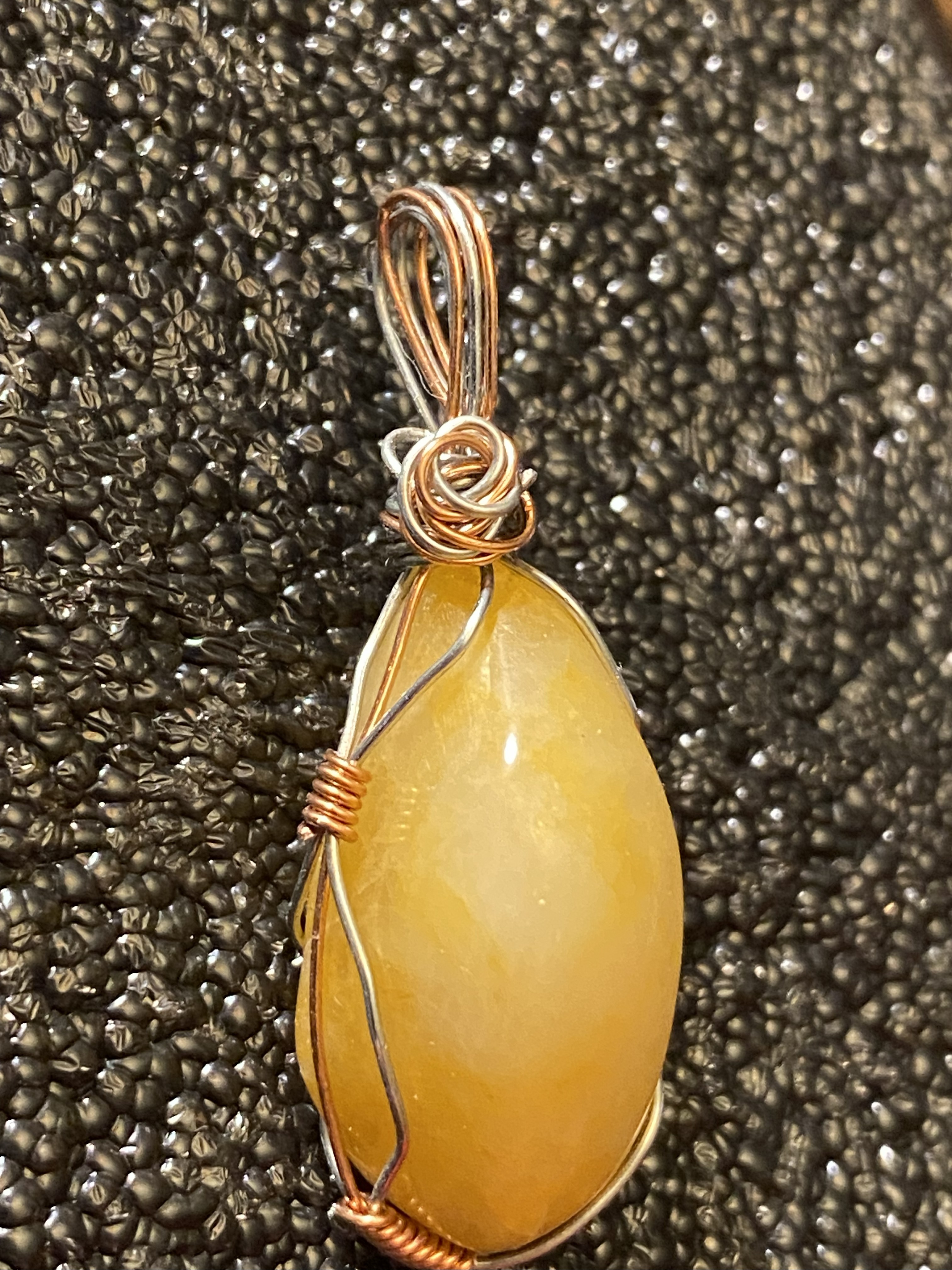 Wire Wrapped Rose Accent