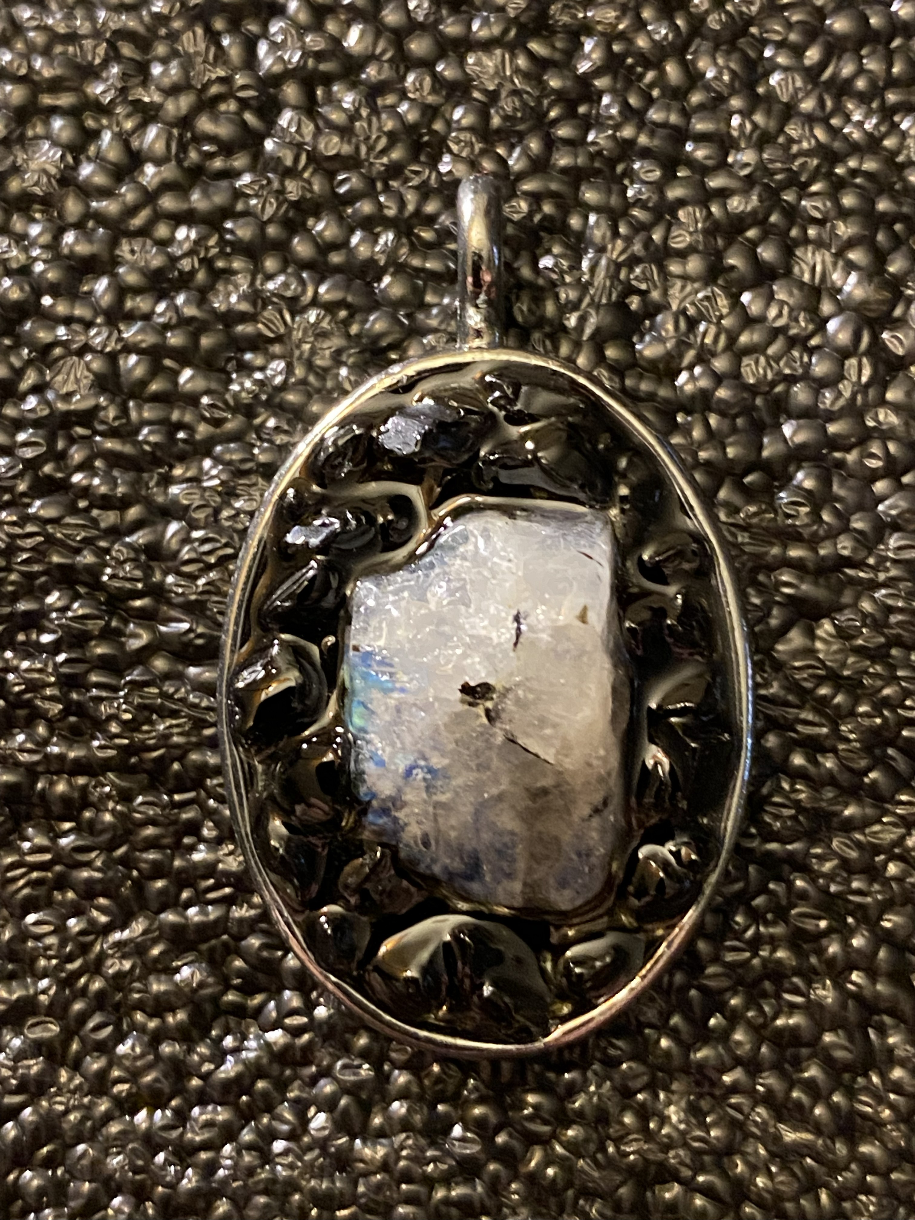 Moonstone and black Onyx