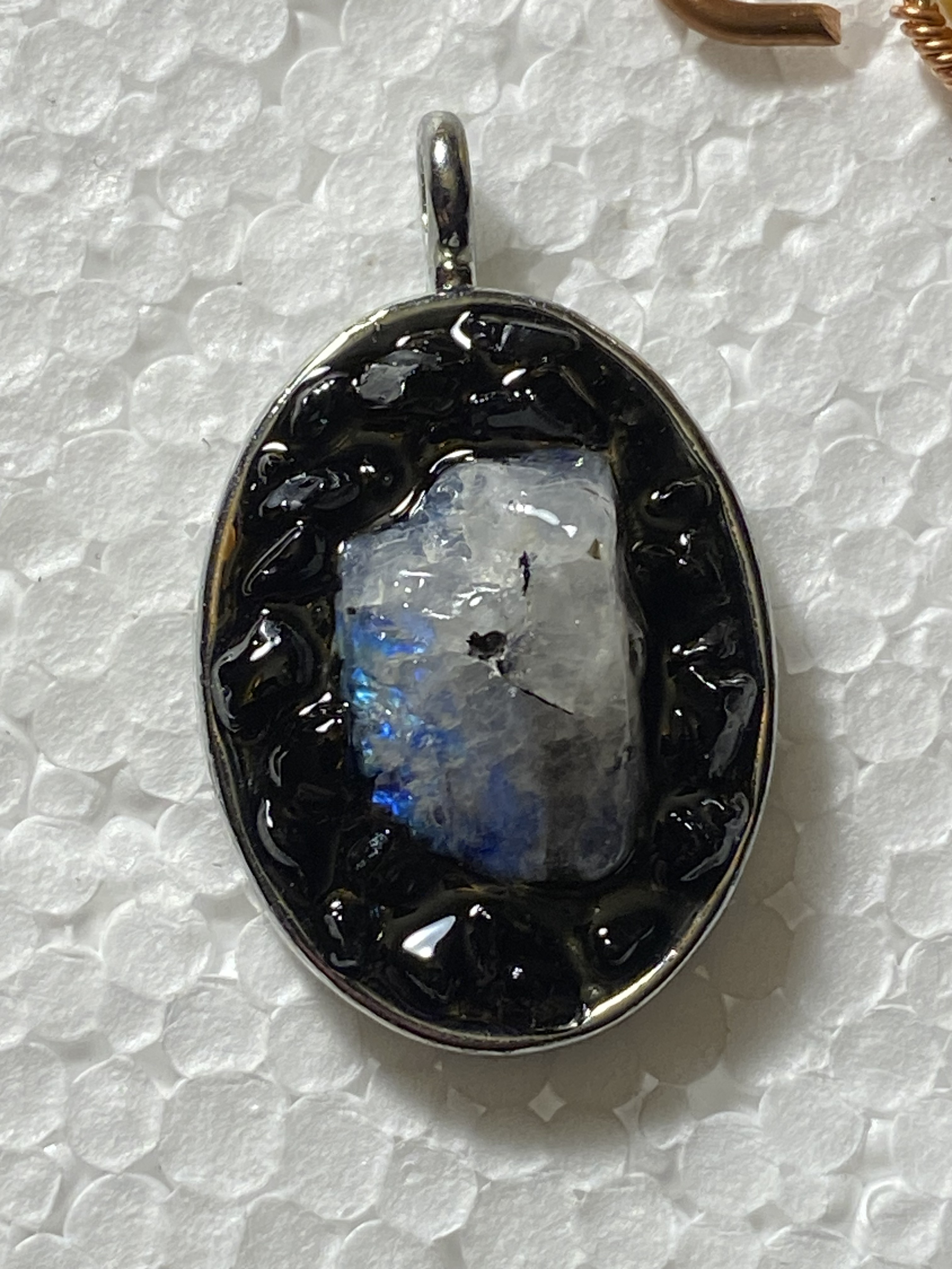Moonstone and black Onyx